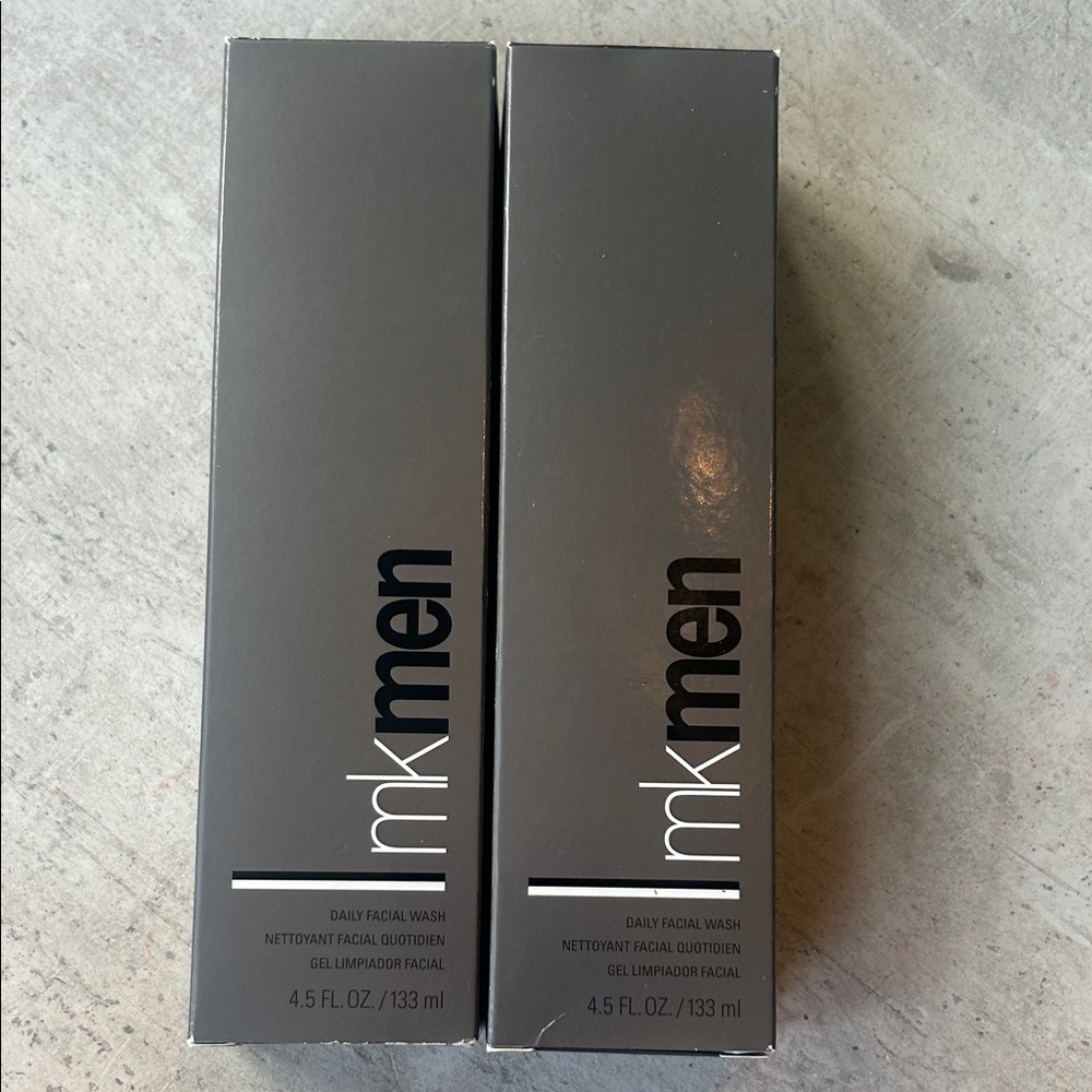 MK Men Daily Facial Wash - 2 boxes